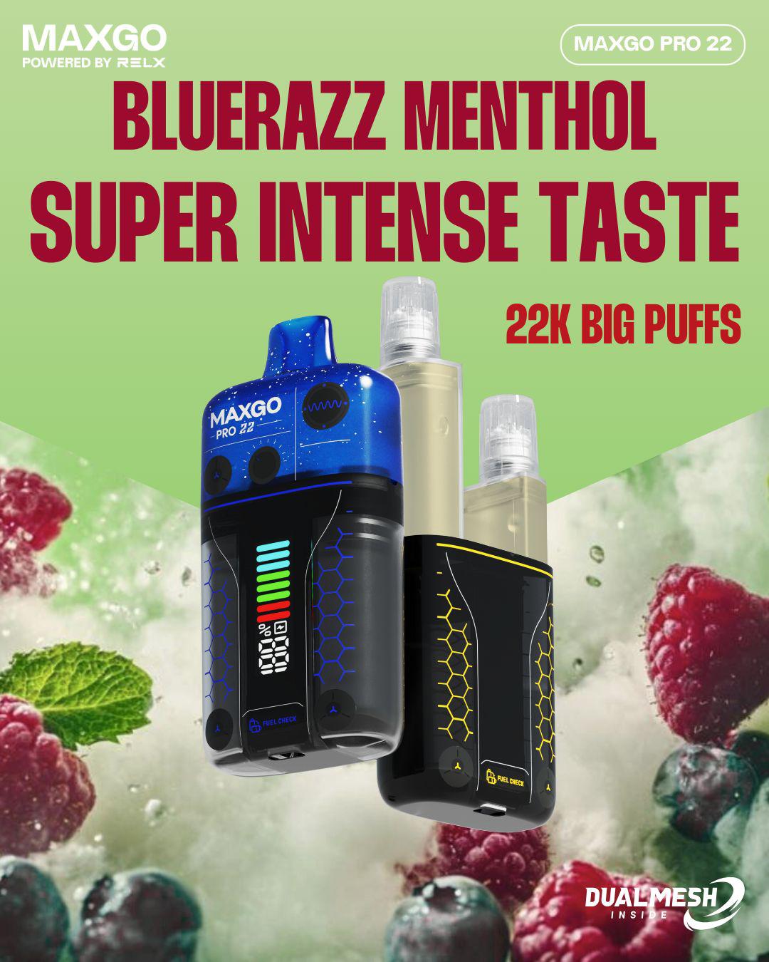 RELX Maxgo 22k Disposable Vape Box of 5 - Best Vape Wholesale