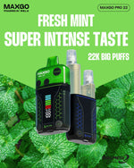 Buy RELX Maxgo 22k Disposable Vape Box of 5 - Fresh Mint