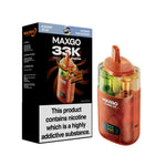Buy Relx Maxgo 33k Prefilled Pod Vape Kit Pack of 3 - Blueberry Splash + Blueberry Sour Raspberry