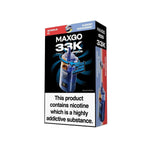 Buy Relx Maxgo 33k Prefilled Pod Vape Kit Pack of 3 - Watermelon Ice + Blueberry Sour Raspberry