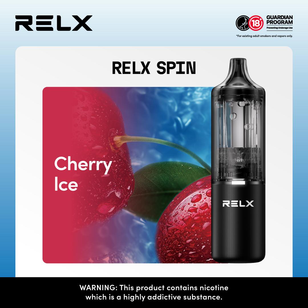 Relx Spin 4000 Puffs Disposable Vape Pod Kit Device - Best Vape Wholesale