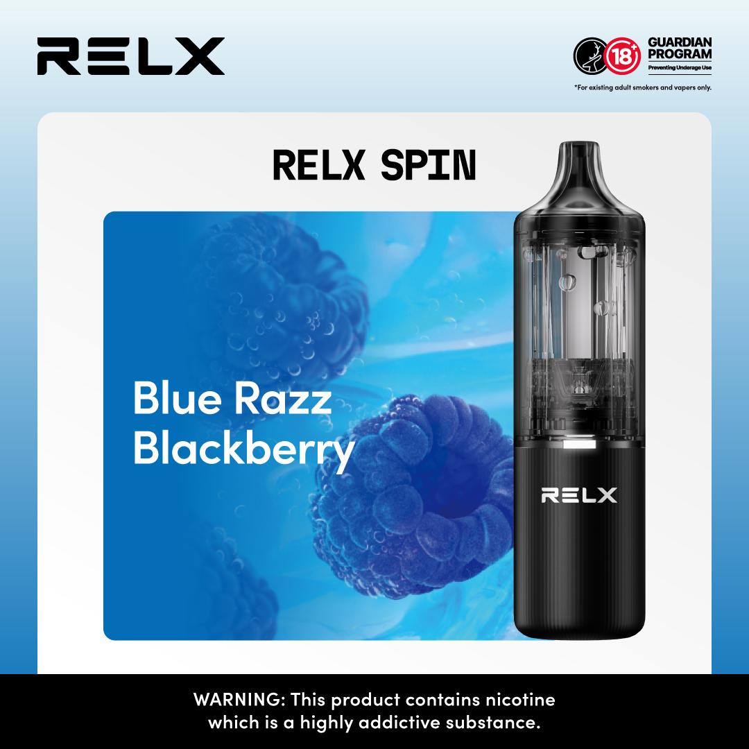 Relx Spin 4000 Puffs Disposable Vape Pod Kit Device - Best Vape Wholesale