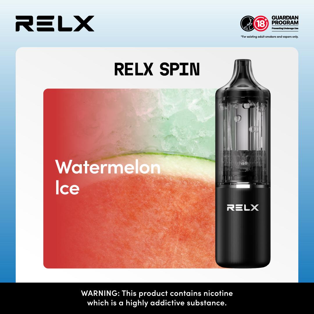 Relx Spin 4000 Puffs Disposable Vape Pod Kit Device - Best Vape Wholesale