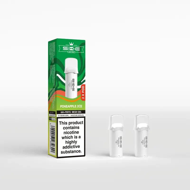 SKE Crystal Pro 600 Replacement Pods Pack of 10 - Best Vape Wholesale