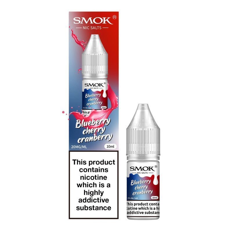 Smok Nic Salts 10ml E - liquids - Box of 10 - Best Vape Wholesale