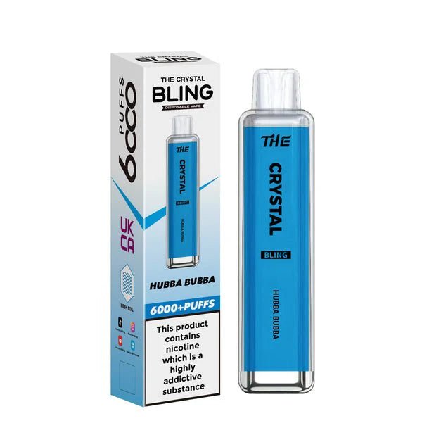 The Crystal Bling 6000 Disposable Vape Box of 10 - Best Vape Wholesale