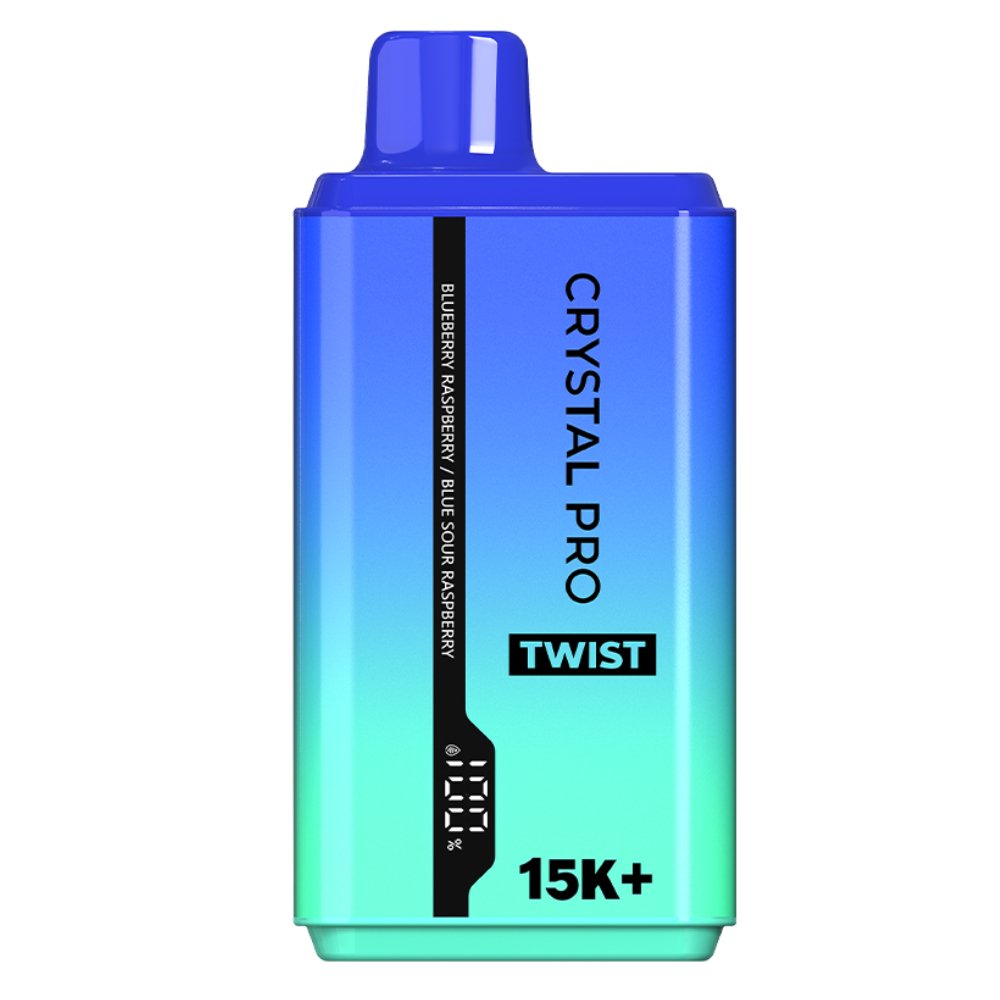 The Crystal Pro Twist 15000 Puffs Disposable Vape Box of 10 - Best Vape Wholesale