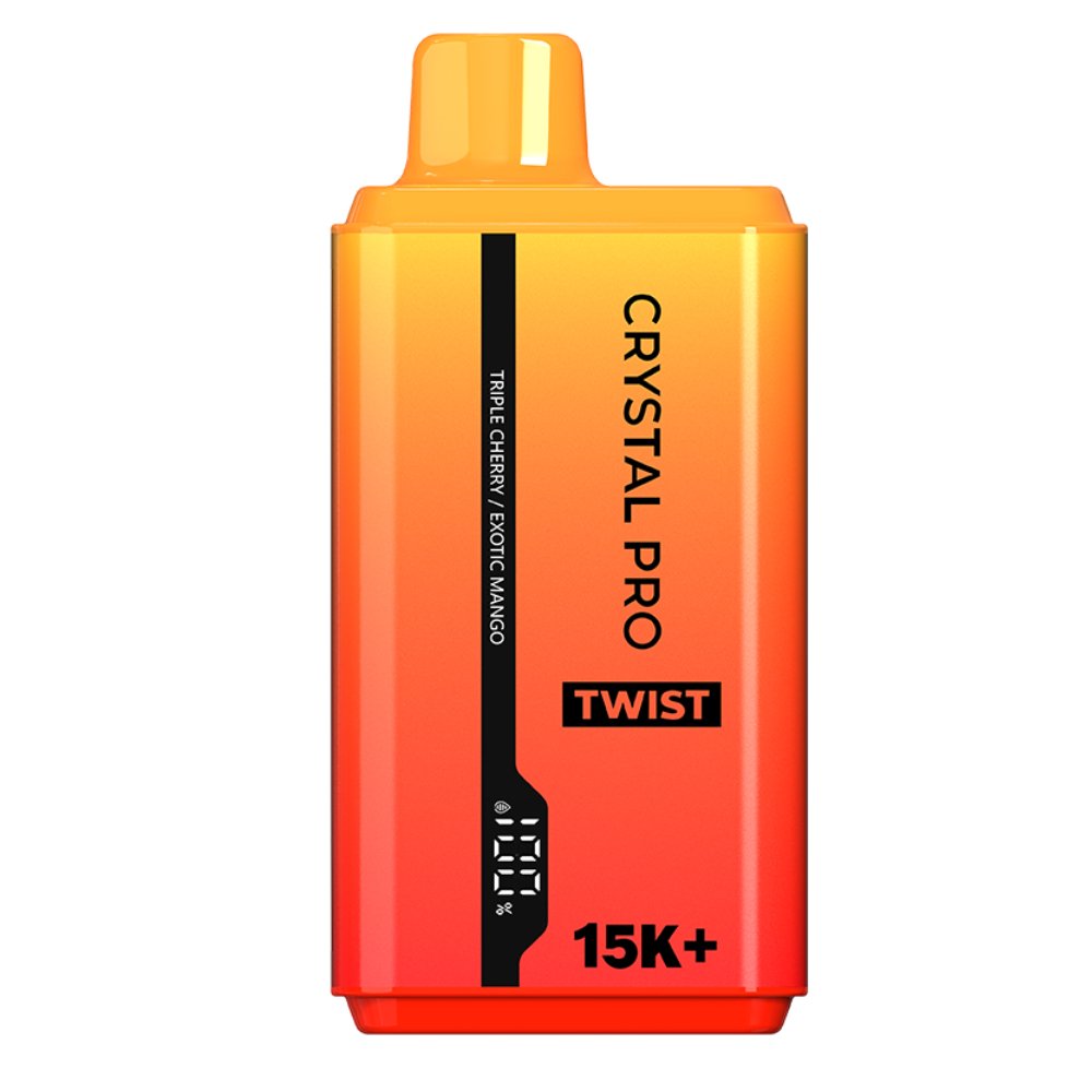 The Crystal Pro Twist 15000 Puffs Disposable Vape Box of 10 - Best Vape Wholesale