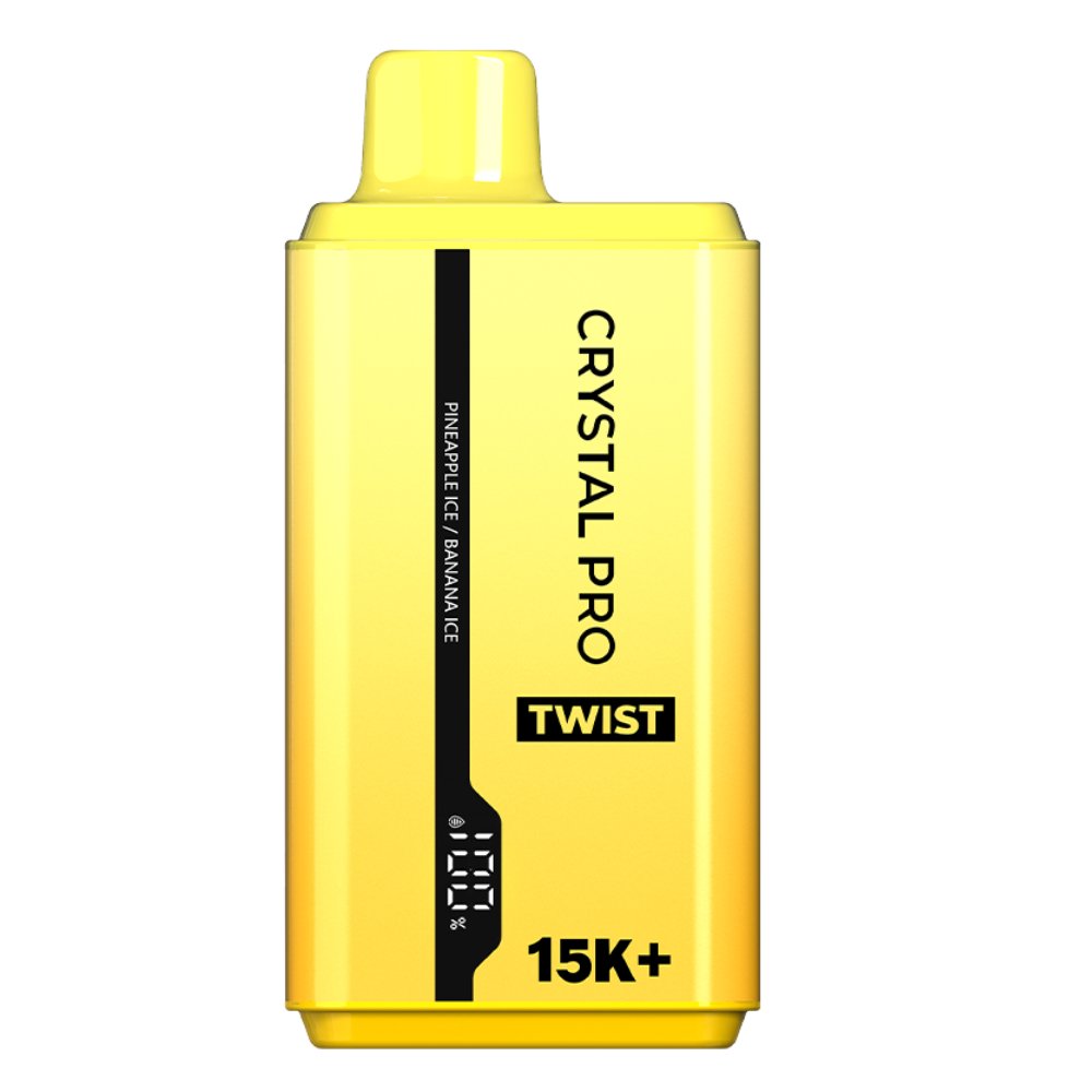The Crystal Pro Twist 15000 Puffs Disposable Vape Box of 10 - Best Vape Wholesale