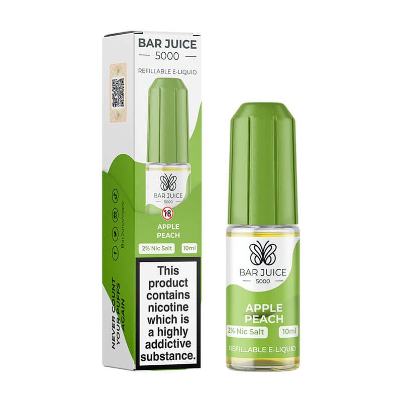 Bar Juice 5000 10ml Nic Salts E-liquids Box of 10 - Best Vape Wholesale