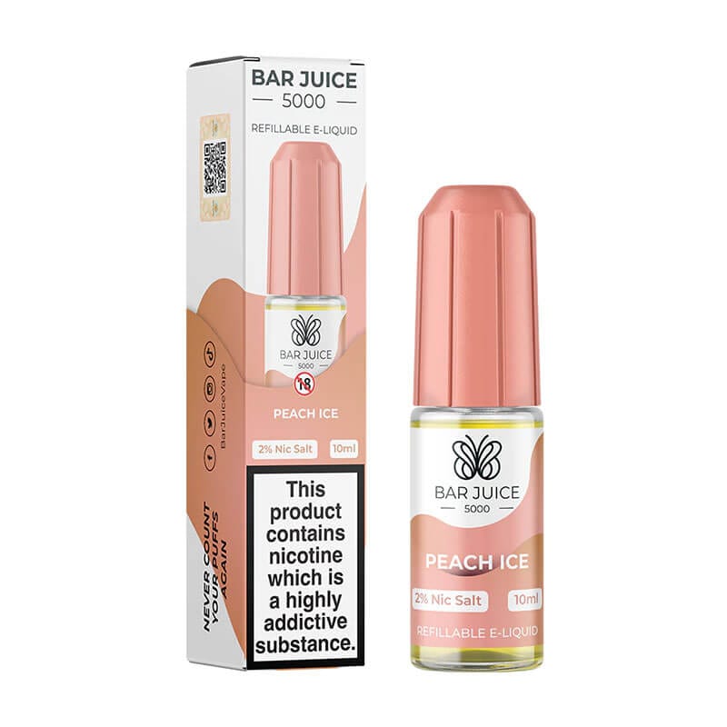 Bar Juice 5000 10ml Nic Salts E-liquids Box of 10 - Best Vape Wholesale