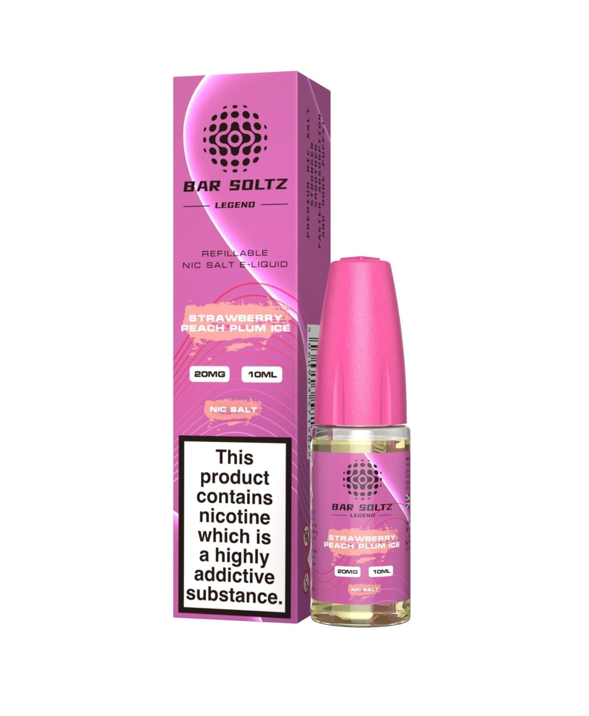 Bar soltz 10ml Nic Salt Pack of 10 - Best Vape Wholesale