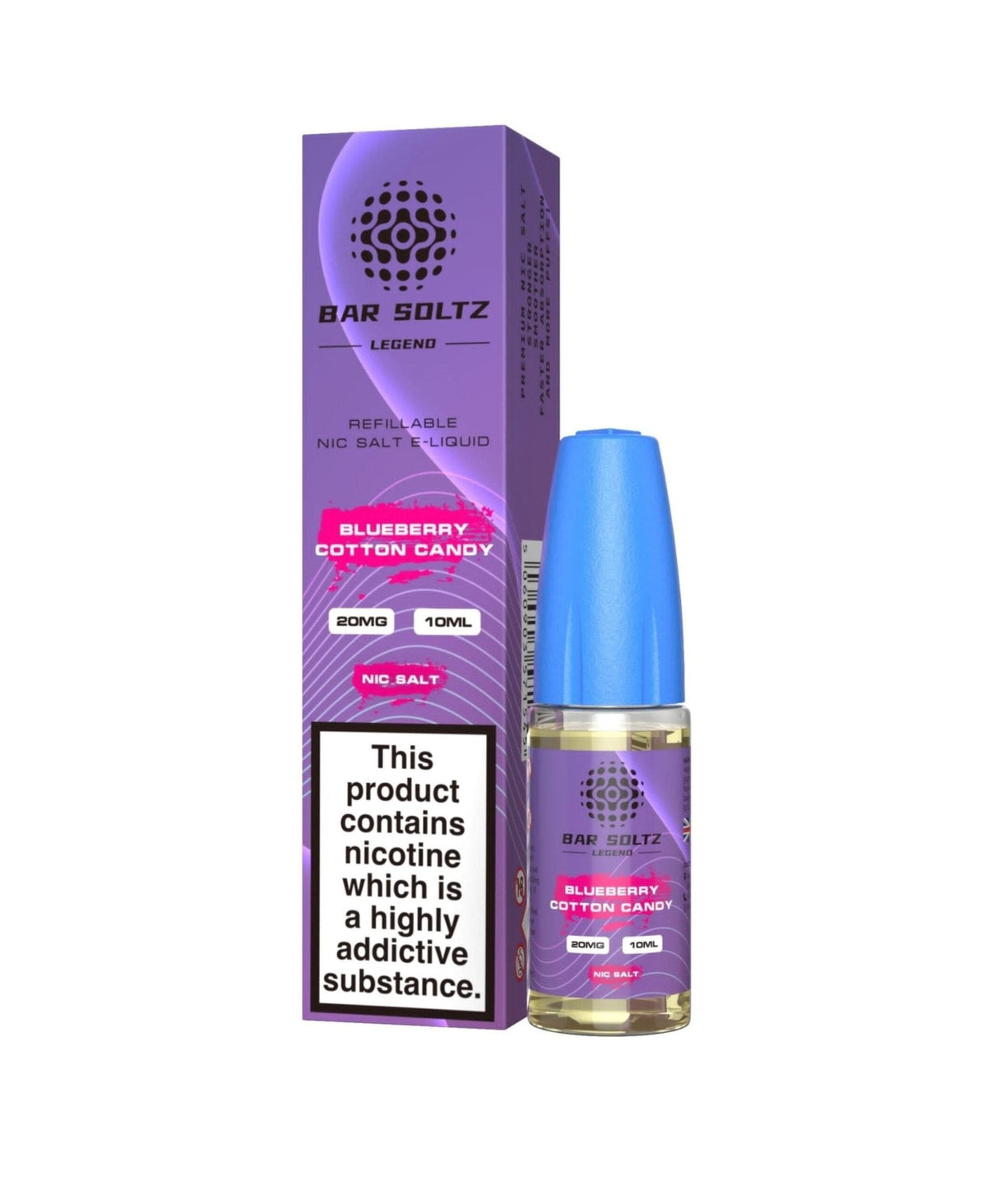 Bar soltz 10ml Nic Salt Pack of 10 - Best Vape Wholesale
