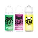 Buy Bear Flavour 100ml E - Liquid Shortfill - Strawberry Blueberry & Apple Energy