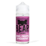 Buy Bear Flavour 100ml E - Liquid Shortfill - Lychee Pineapple & Passionfruit