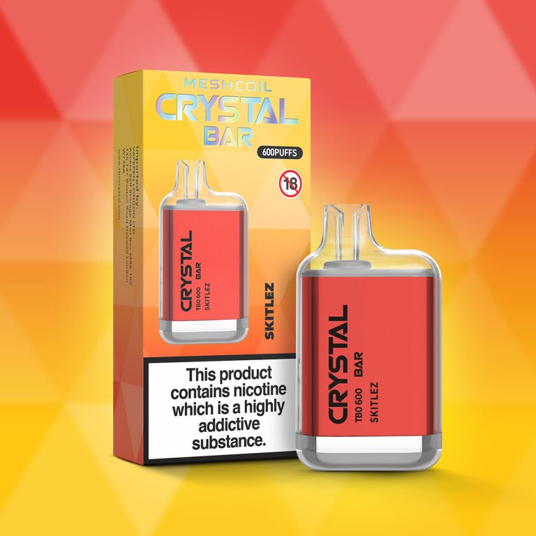 Bloody Mary TBO Crystal Bar 600 Disposable Vape Box of 10 - Best Vape Wholesale