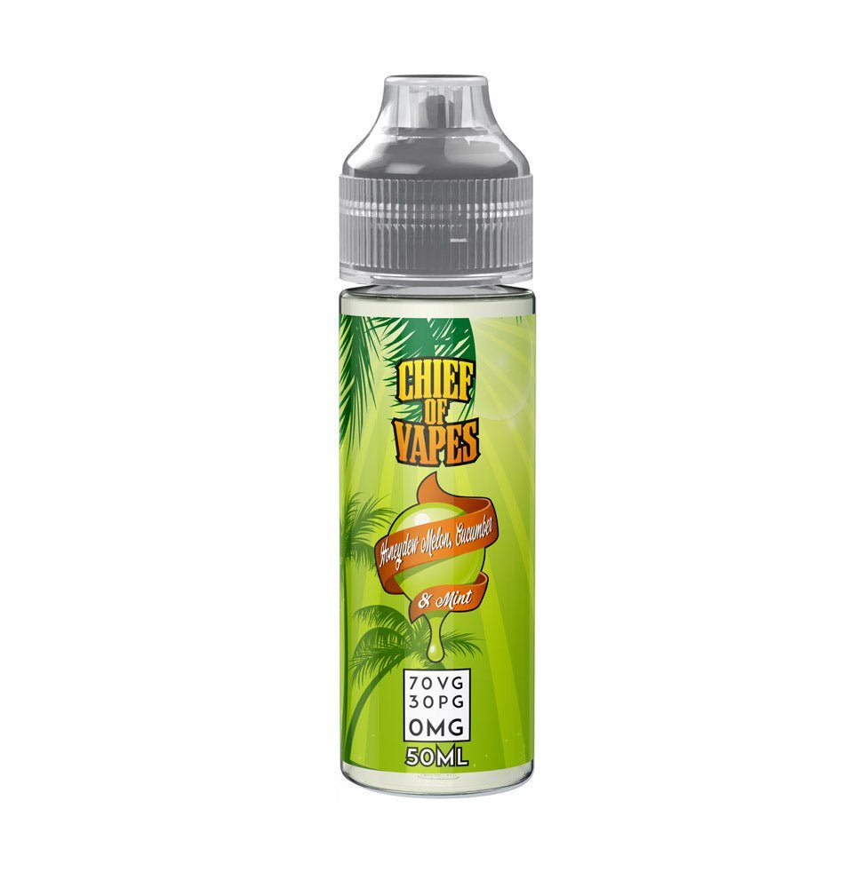Buy Chief Of Vapes - Fireball - 50ml E - liquids Shortfill - Honeydew Melon Cucumber Mint