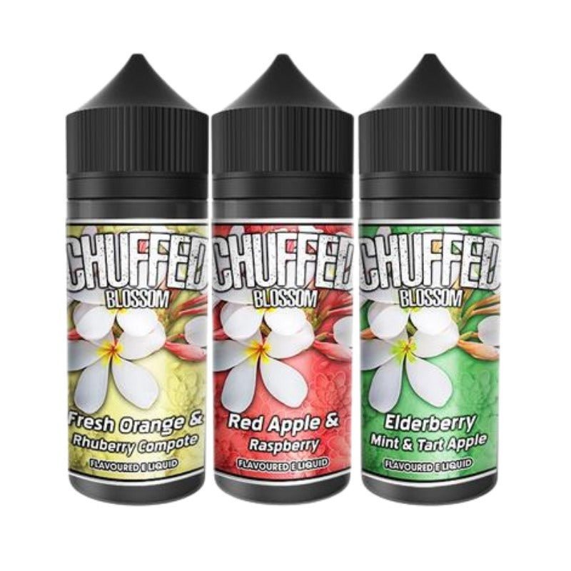 Buy Chuffed Blossom - 100ml Shortfill - Red Apple and Raspberry