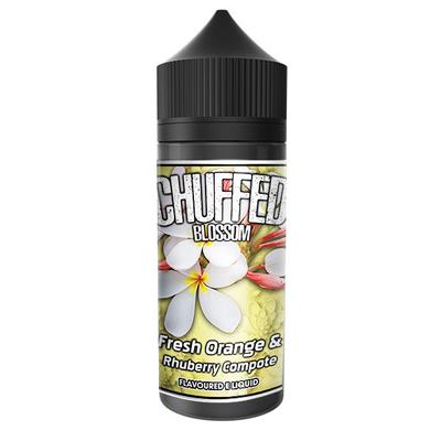 Buy Chuffed Blossom - 100ml Shortfill - Fresh Orange and Rhubarb Compote