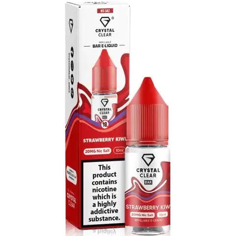 Crystal Clear Nic Salts 10ml- Pack of 10 - Best Vape Wholesale