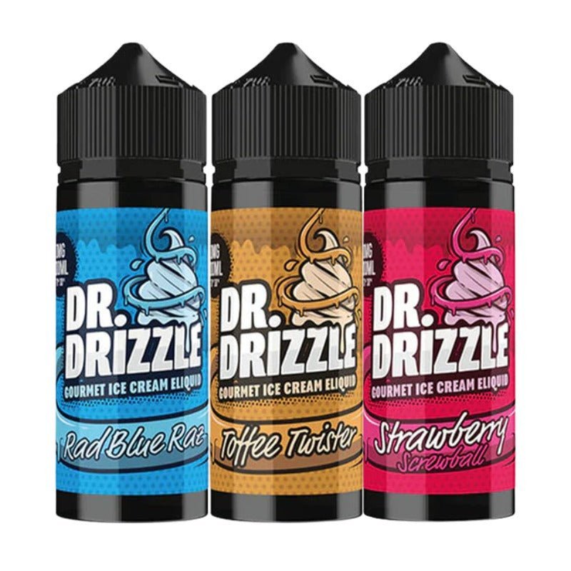 Dr Drizzle 100ml Shortfill-Strawberry Screwball-vapeukwholesale