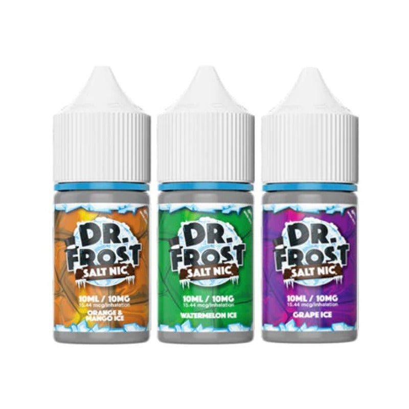 Dr Frost Ice 10ML Nic Salt (Pack of 10)-10mg-vapeukwholesale