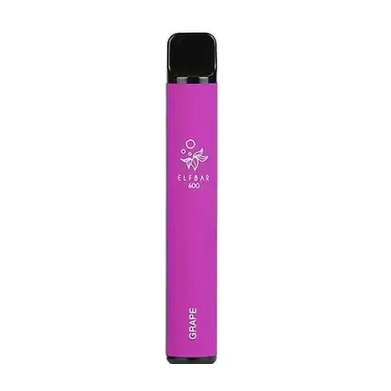 Elf Bar 600 Puffs Disposable Vape Box of 10 - Best Vape Wholesale