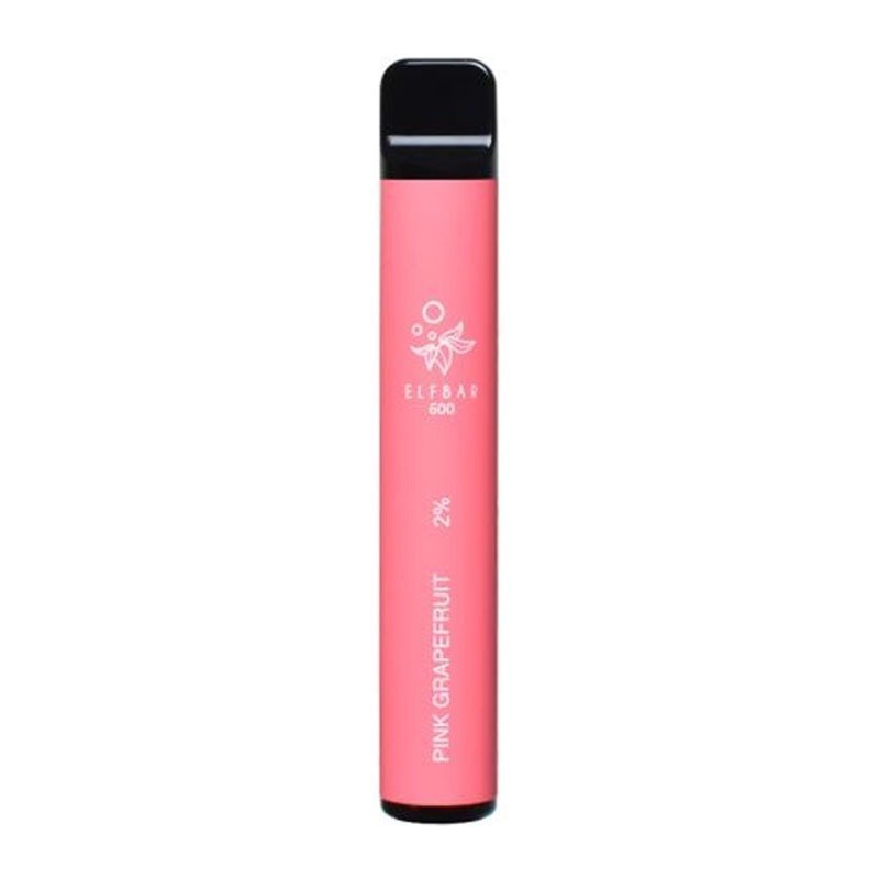 Elf Bar 600 Puffs Disposable Vape Box of 10 - Best Vape Wholesale