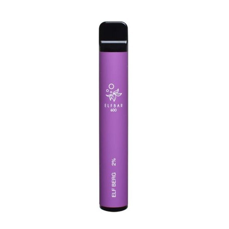 Elf Bar 600 Puffs Disposable Vape Box of 10 - Best Vape Wholesale