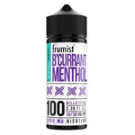 Buy Frumist Menthol 100ML Shortfill - B'Currant Menthol