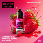 Buy GHOST 3500 Nic Salts 10ml - Box of 10 - Strawberry Raspberry Cherry