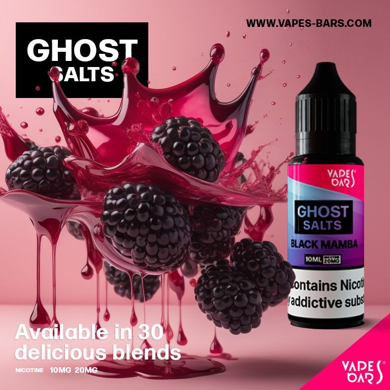 GHOST 3500 Nic Salts 10ml - Box of 10 - Best Vape Wholesale