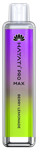 Buy Hayati Pro Max 4000 Puff Disposable Vape Pod - Box of 10 - Berry Lemonade