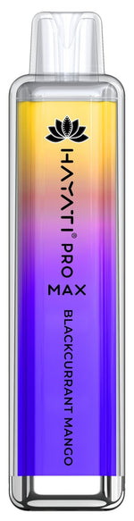 Buy Hayati Pro Max 4000 Puff Disposable Vape Pod - Box of 10 - Blackcurrant Mango