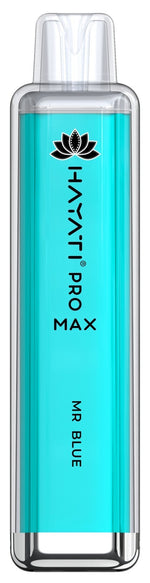Buy Hayati Pro Max 4000 Puff Disposable Vape Pod - Box of 10 - Mr Blue