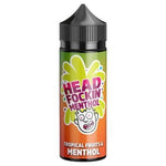 Buy Head Fockin Menthol 100ML Shortfill - Tropical Fruits and Menthol