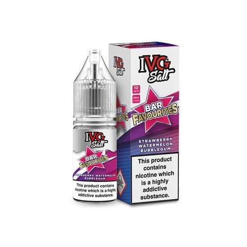 IVG Nic Salt Bar Favourite 10ml E Liquid- Pack Of 10 - Best Vape Wholesale