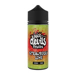 Buy Juice Devils 100ml E - liquids Shortfill - Strawberry Lime Fruit
