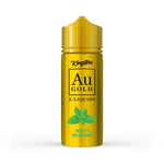 Buy Kingston AU Gold 100ml E - liquid Shortfill - Minty Menthol