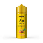 Buy Kingston AU Gold 100ml E - liquid Shortfill - Miami Peach Pineapple