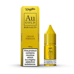 Buy Kingston Au Gold Bar Salts 10ml E - liquids - Box of 10 - Cream Tobacco