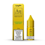 Buy Kingston Au Gold Bar Salts 10ml E - liquids - Box of 10 - Watermelon Lemon Mint