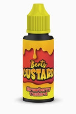 Buy Kingston Berts Custard 100ML Shortfill - Strawberry Custard