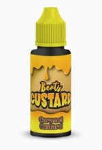Buy Kingston Berts Custard 100ML Shortfill - Caramel Custard