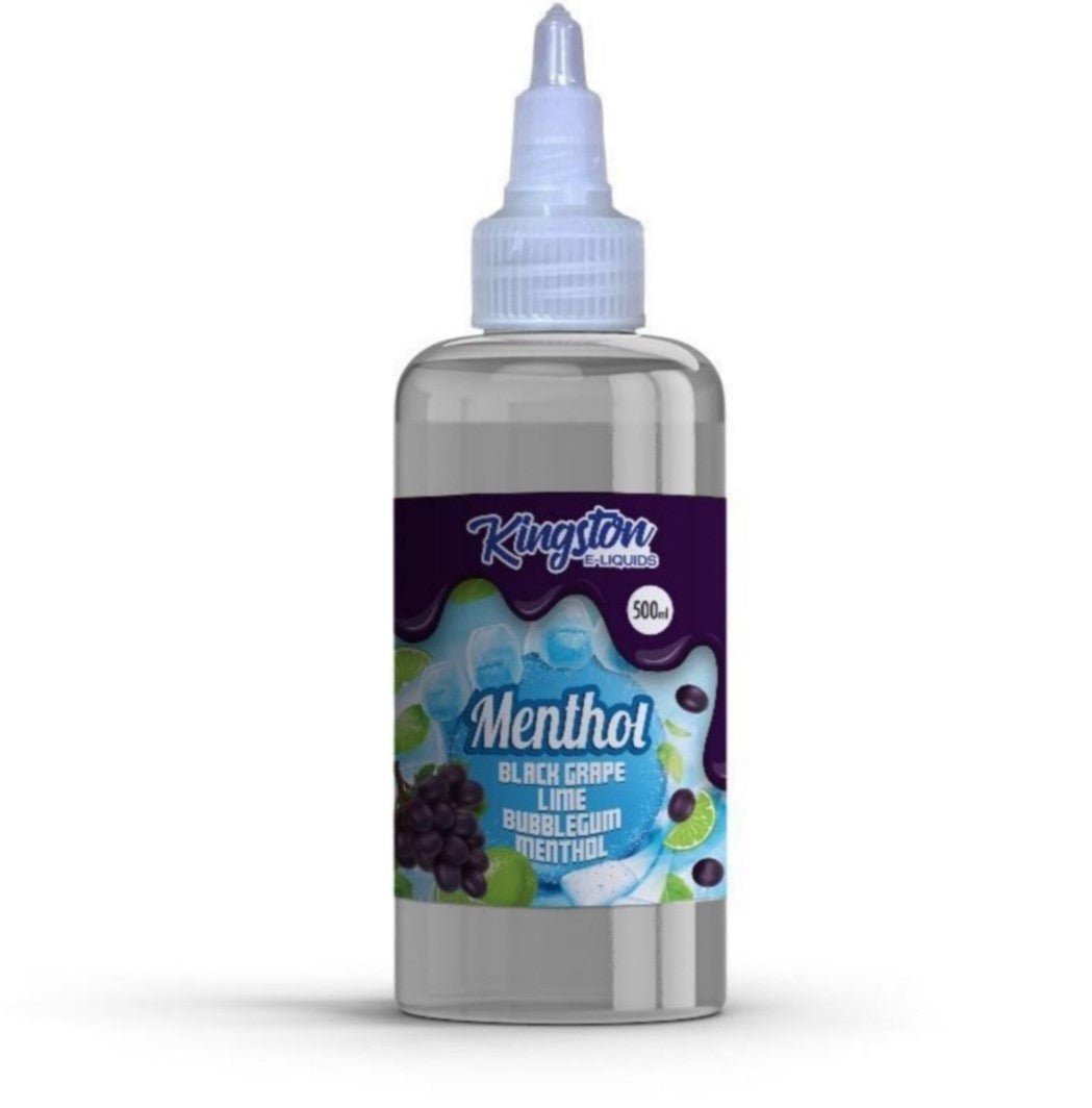 Kingston E-liquids Menthol 500ml Shortfill - Best Vape Wholesale