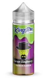 Buy Kingston Zingberry 100ML Shortfill - Grape Zingberry