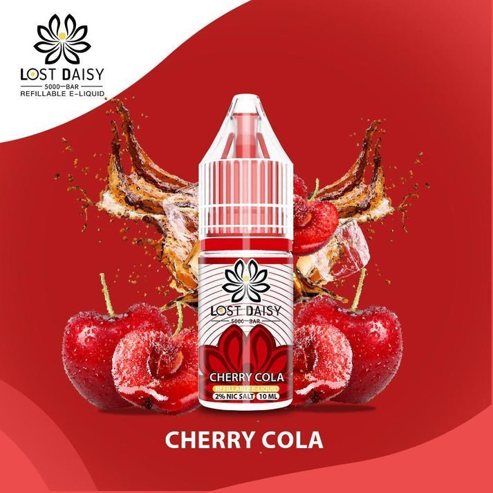 Buy Lost Daisy 5000 Bar Salt 10ml - Box of 10 - Cherry Cola