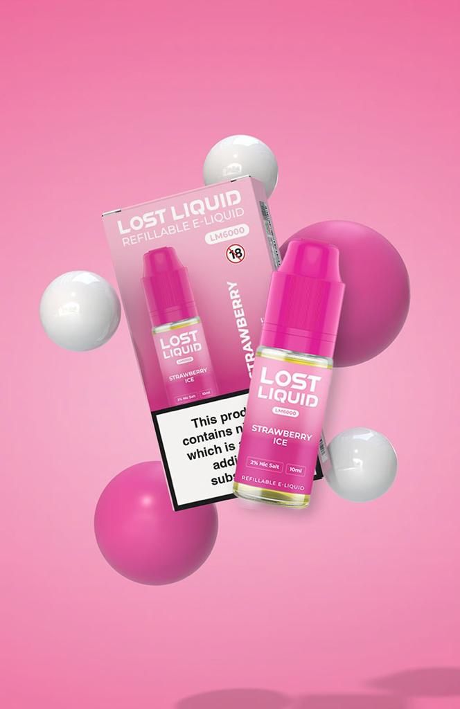 Lost Liquid Nic Salt 10ml E-liquids (Box of 10) - Best Vape Wholesale