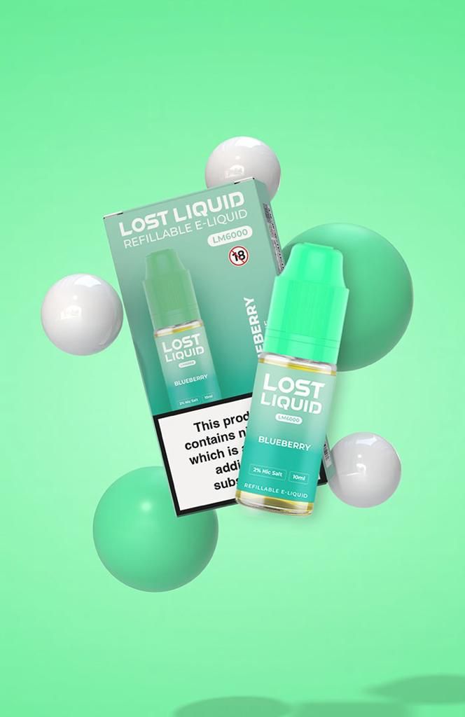 Lost Liquid Nic Salt 10ml E-liquids (Box of 10) - Best Vape Wholesale