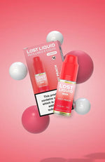 Buy Lost Liquid Nic Salt 10ml E - liquids (Box of 10) - Juicy Peach